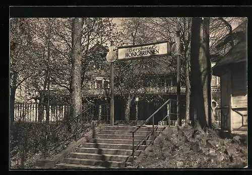 AK Löbau / Sachsen, HOG Berghotel Honigbrunnen