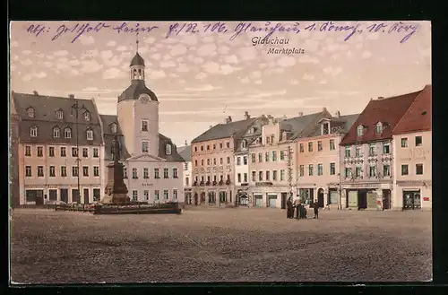 AK Glauchau, Marktplatz