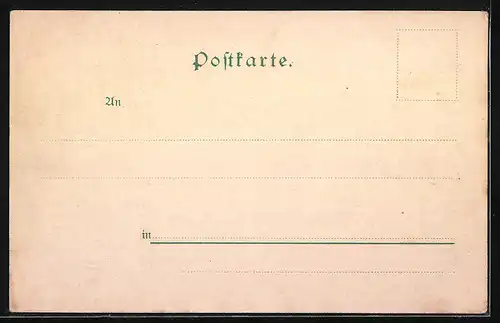 AK Zschopau, Teilansicht mit Schloss