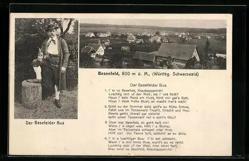 AK Besenfeld, Gesamtansicht, Besefelder Bua