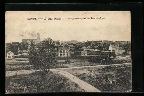 AK Montmartin-sur-Mer, Vue générale prise des Fours à Chaux