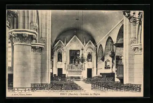 AK Percy, Intérieur de l'Eglise