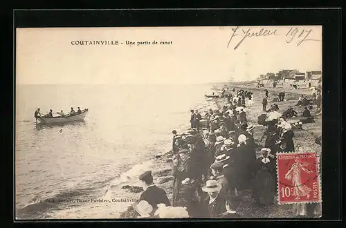 AK Coutainville, Une partie de canot