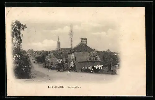 AK Le Teilleul, Vue générale