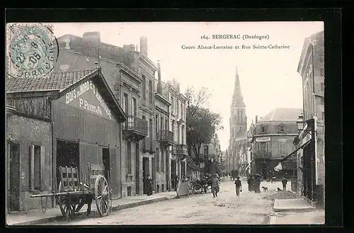 AK Bergerac, Cours Alsace-Lorraine et Rue Sainte-Catherine