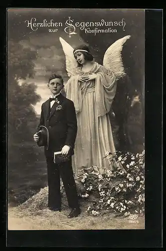 AK Schutzengel begleitet Junge zur Konfirmation