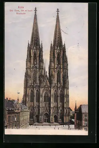 AK Köln, Dom, 156 m hoch