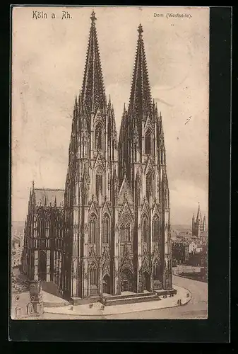 AK Köln, Dom (Westseite)