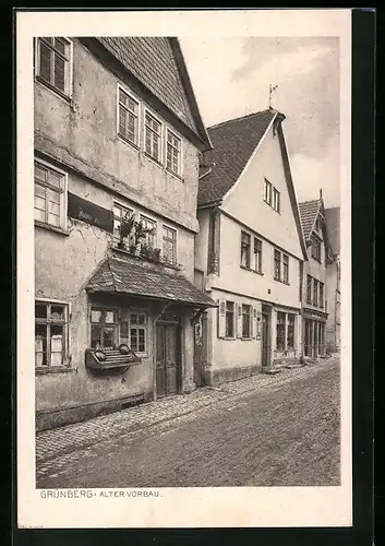 AK Grünberg, Alter Vorbau