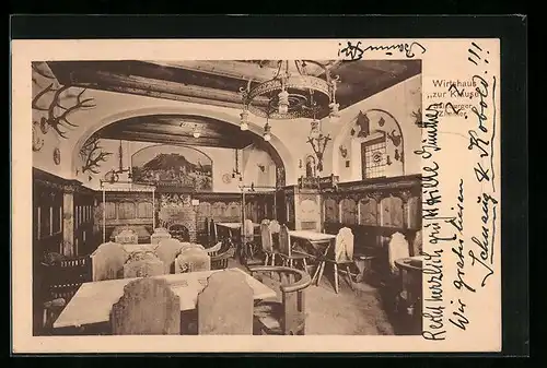 AK Berlin-Charlottenburg, Gasthaus zur Klause, Kantstr. 25