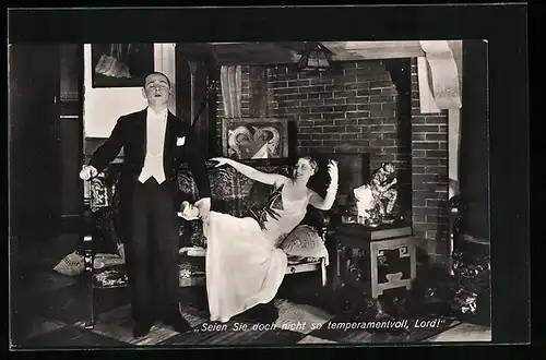 AK Operette Gyipsy, Szene mit Emmy Sturm