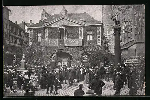 AK Nürnberg, 8. Deutsches Sängerbundesfest, 28. Juli 1912, Die alte Schau