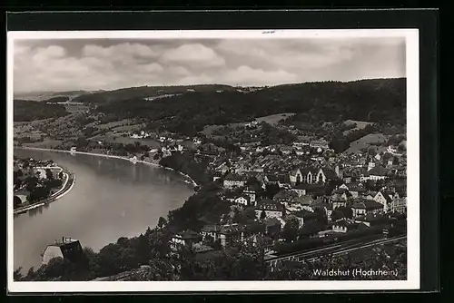 AK Waldshut /Hochrhein, Teilansicht