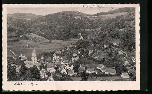 AK Pommelsbrunn /Hersbrucker Alb, Blick zur Geres