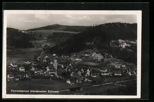 AK Pommelsbrunn /Hersbrucker Schweiz, Teilansicht