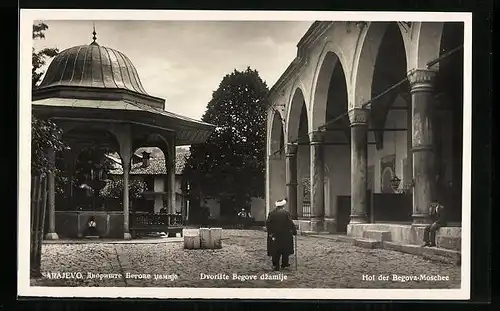 AK Sarajevo, Hof der Begova-Moschee