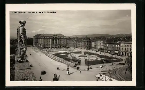 AK Zagreb, Pogled sa Kolodvora