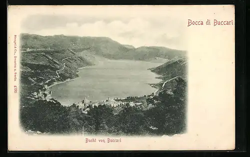 AK Buccari, Blick auf die Bucht