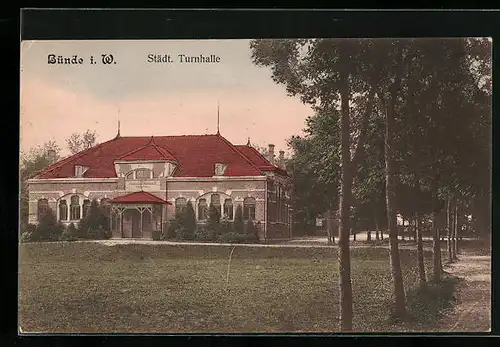 AK Bünde i. W., Städt. Turnhalle