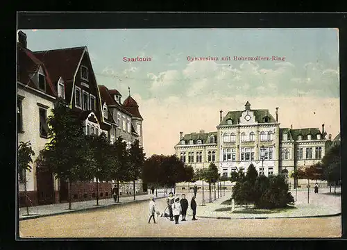 AK Saarlouis, Gymnasium mit Hohenzollern-Ring