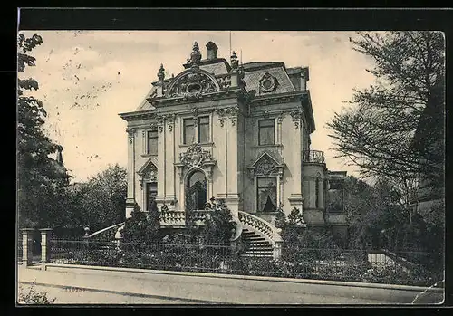 AK Bünde, Blick auf ein Haus