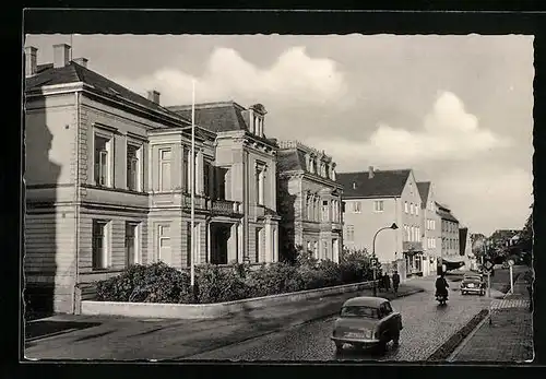 AK Bünde i. Westf., Gebäudepartie in der Eschstrasse