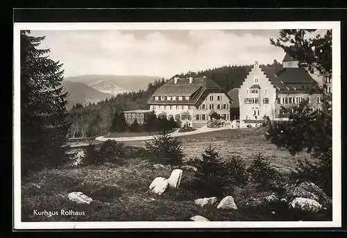 AK Rothaus, Blick auf das Kurhaus