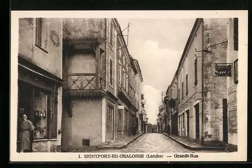 AK Montfort-en-Chalosse, Grand-Rue