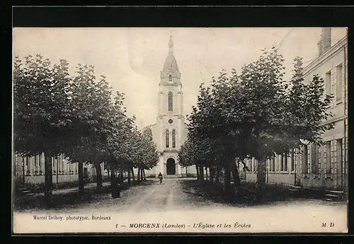 AK Morcenx, L`Église et les Écoles