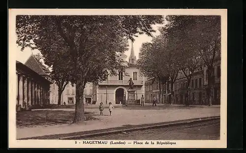 AK Hagetmau, Place de la République