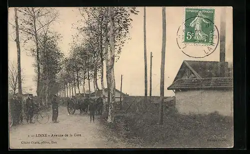 AK Linxe, Avenue de la Gare