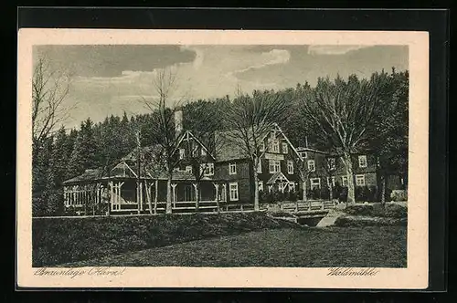 AK Braunlage /Harz, Hotel Waldmühle