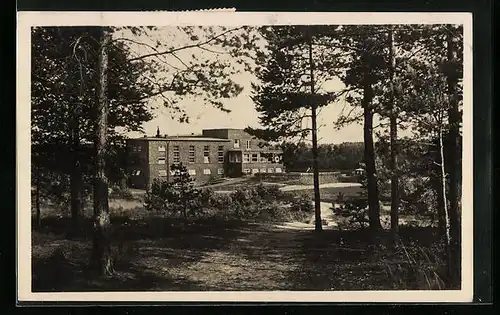 AK Uhlenbusch bei Hanstedt, Ortspartie in der Lüneburger Heide