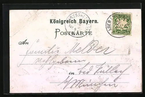 Lithographie Lechfeld, Lager Lechfeld