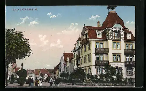 AK Bad Dürrheim, Hotel Kreuz