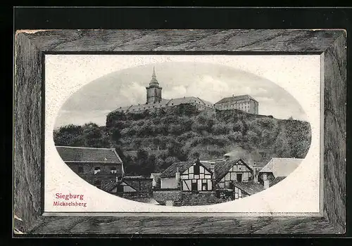 AK Siegburg, Blick zum Michaelsberg