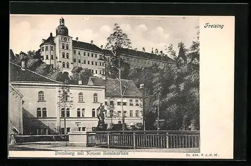 AK Freising, Domberg mit Neuem Seminarbau