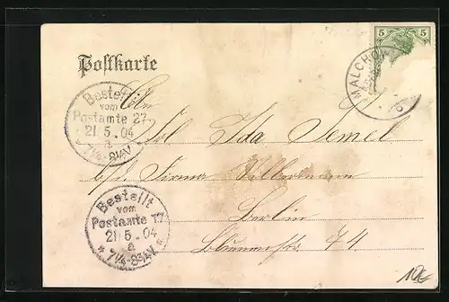 AK Malchow b. Berlin, Heimstätte Malchow