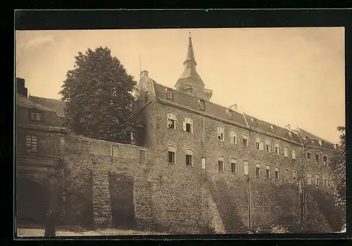 AK Siegburg, Benediktiner-Abtei Michelsberg, Nordflügel und Eingang