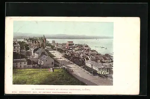 AK Quebec, La Terrasse Dufferin et Chateau Frontenac