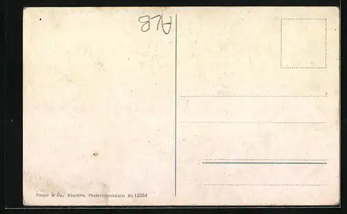 AK Durazzo, Gewässer mit Steg, Boot