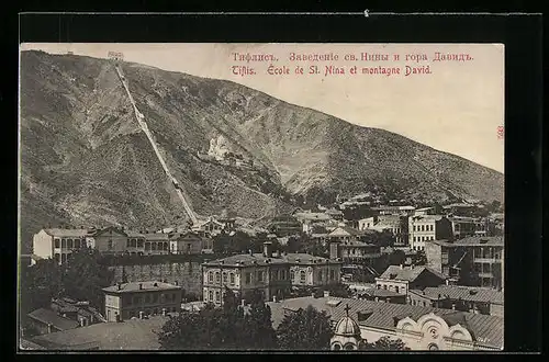 AK Tiflis, École de St. Nina et montagne David