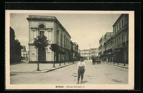 AK Brindisi, Corso Umberto I.