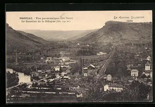 AK Massiac, Vue panoramique