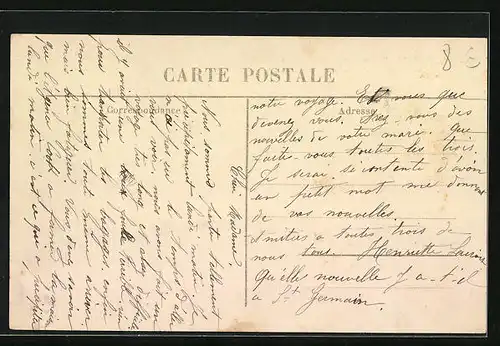 AK Massiac, Vue panoramique