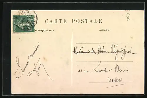 AK Massiac, Vue generale, cote Ouest