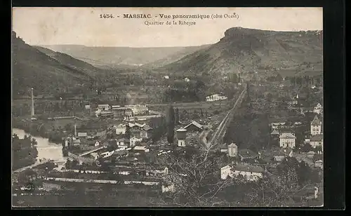 AK Massiac, Vue panoramique