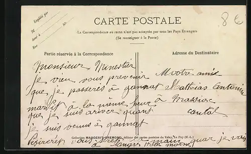 AK Massiac, Vue panoramique