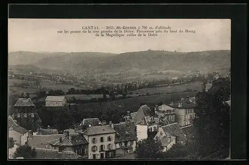 AK St-Cernin, Panorama pris du haut du Bourg