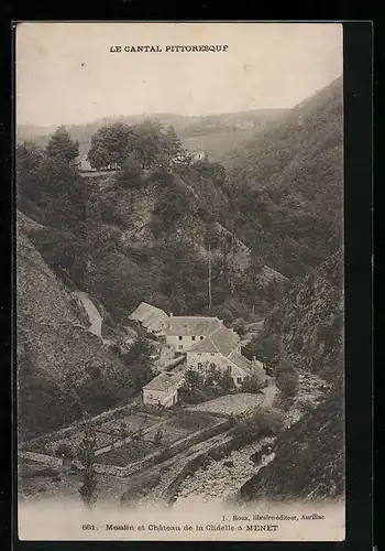 AK Menet, Moulin et Chateau de la Clidelle